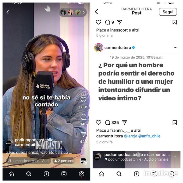 Carmen Castillo accusa Maripan anche sui social Carmen Castillo accusa Maripan anche sui social