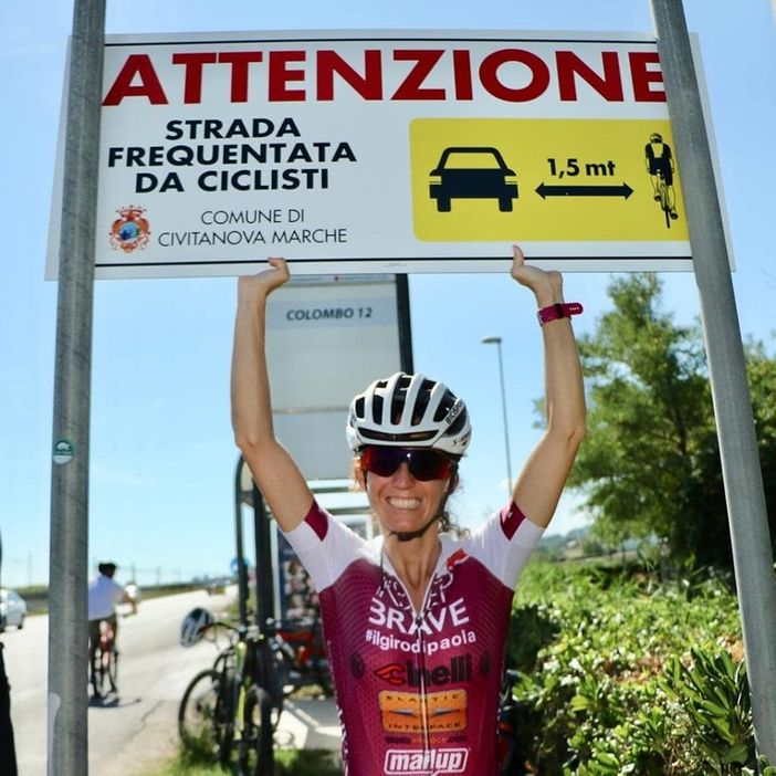 Paola Gianotti per la sicurezza dei ciclisti. L'11 luglio parte il suo Giro del Piemonte