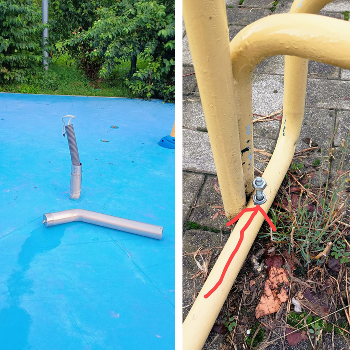 Vandali nuovamente in azione nel parco giochi appena riqualificato: distrutte la fontanelle Vandali nuovamente in azione nel parco giochi appena riqualificato: distrutte la fontanelle