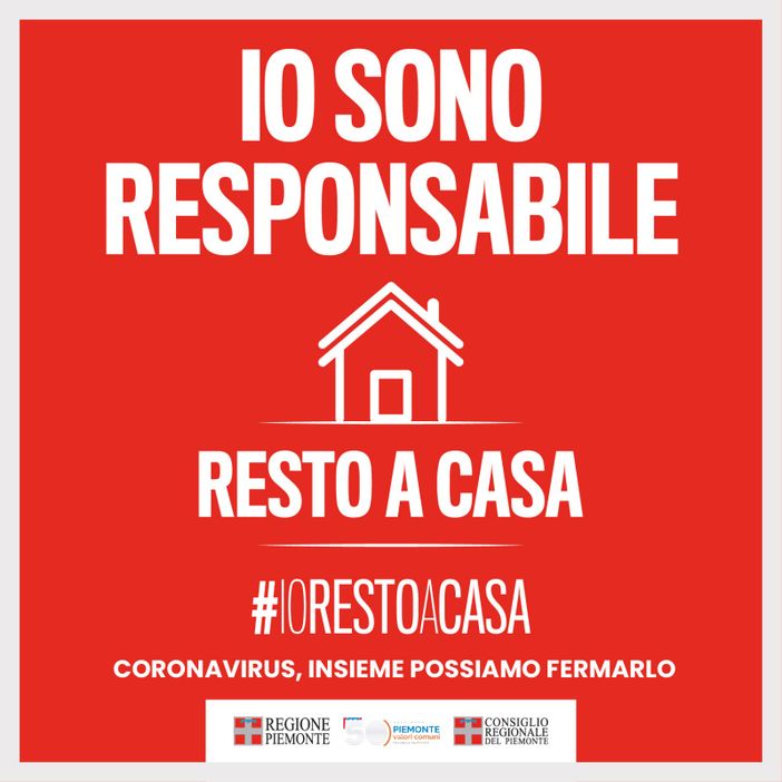 Coronavirus, Consiglio e Giunta regionale lanciano la campagna #iorestoacasa Coronavirus, Consiglio e Giunta regionale lanciano la campagna #iorestoacasa