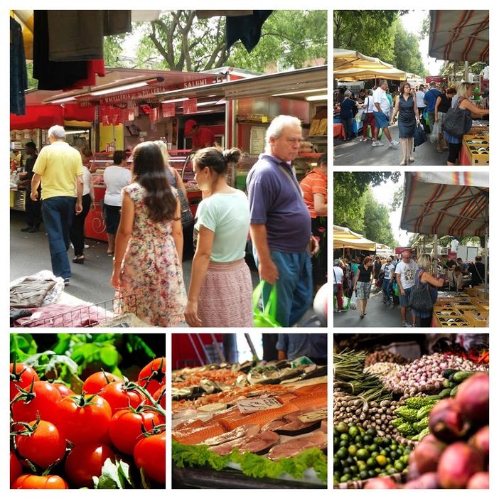 Con lo smartphone tra i banchi del mercato: a Santa Rita la spesa si fa online Con lo smartphone tra i banchi del mercato: a Santa Rita la spesa si fa online