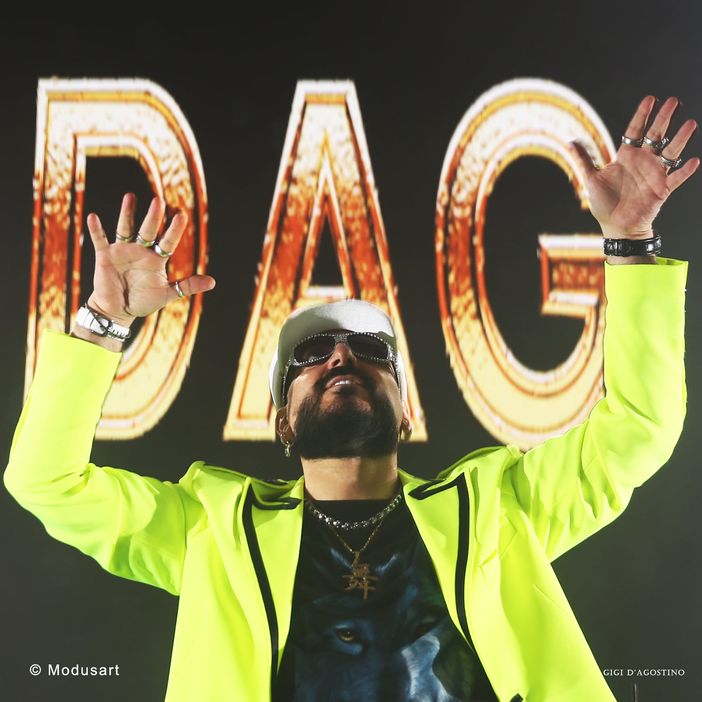 Gigi d'Agostino in una foto dalla sua pagina Facebook