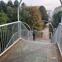 Moncalieri, terminati i lavori sulla passerella Robaldo-Ponchielli