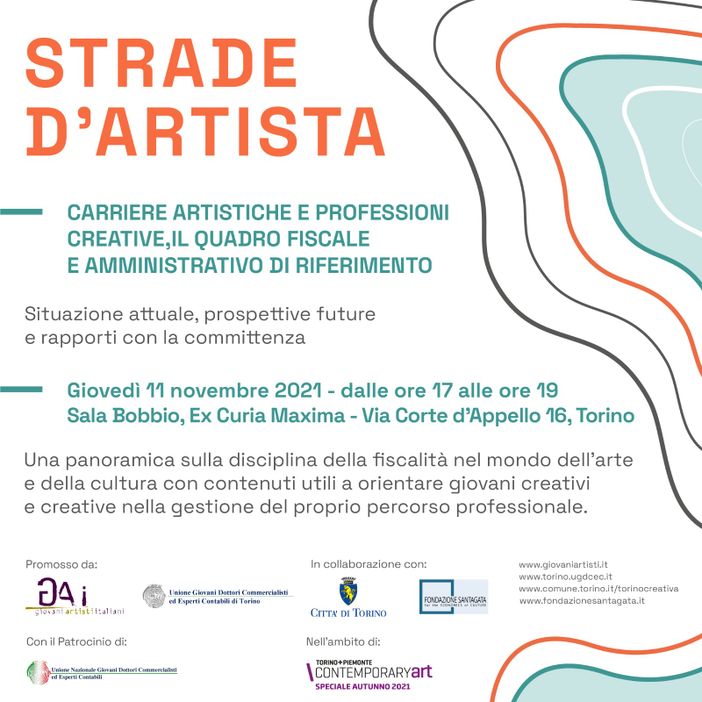 &quot;Strade d'Artista&quot;, domani convegno su situazione e prospettive future delle professioni creative