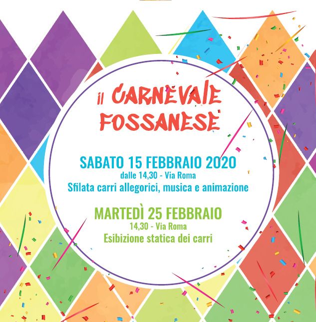 A Fossano il Carnevale con carri allegorici e 1.200 figuranti A Fossano il Carnevale con carri allegorici e 1.200 figuranti