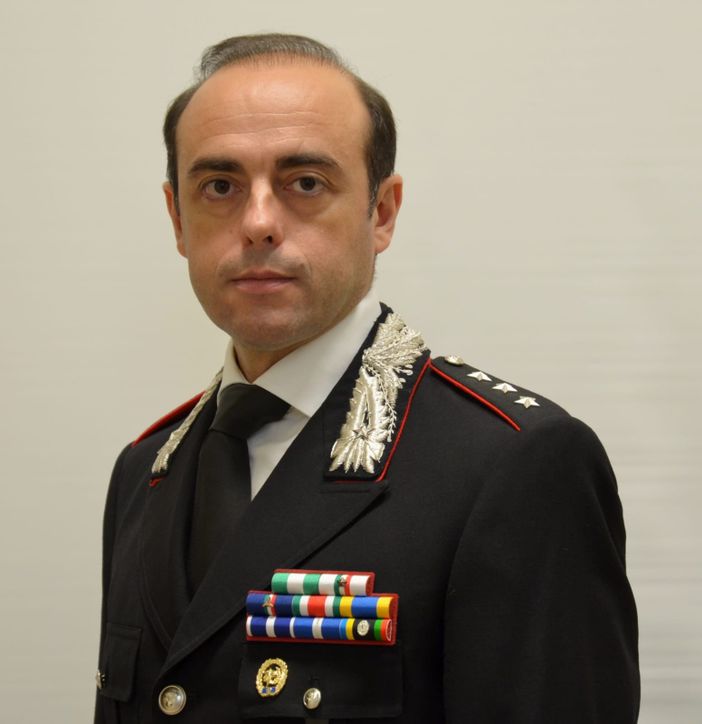 Il nuovo comandante dei carabinieri Alberto Azara ha preso servizio a Pinerolo