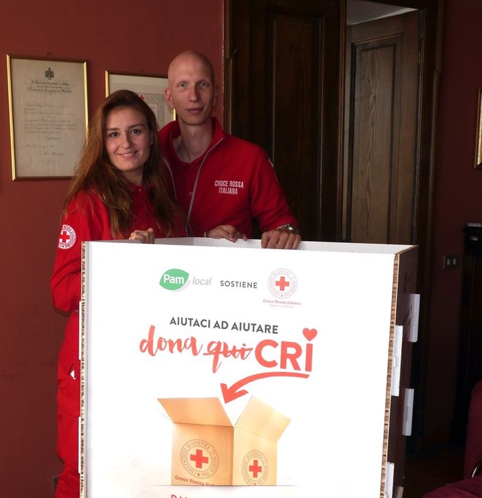 Pam local tende la mano alla Croce Rossa di Torino