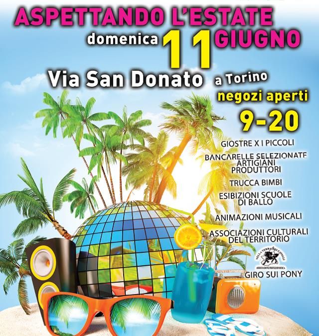 Torino, Via San Donato si prepara a festeggiare l'estate Torino, Via San Donato si prepara a festeggiare l'estate