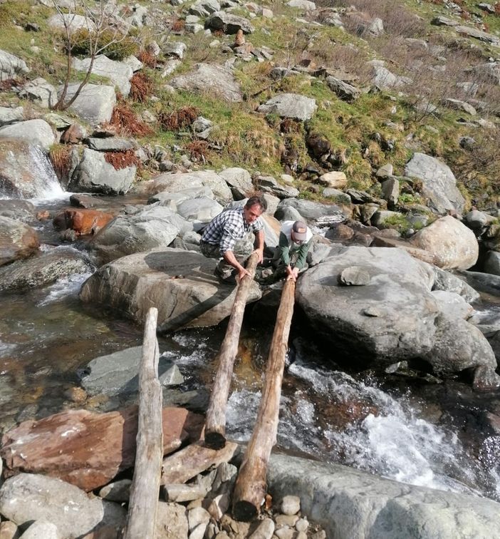 L’intervento in Val d’Angrogna