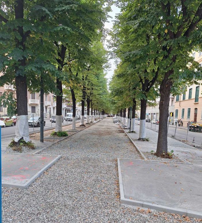 Lavori per il nuovo corso Racconigi