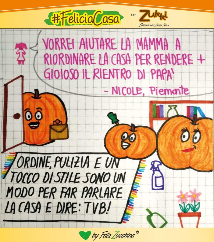 Favole a casa: la nuova video rubrica di Fata Zucchina. Oggi raccontiamo "La mezza casa" di Mauro Bernini