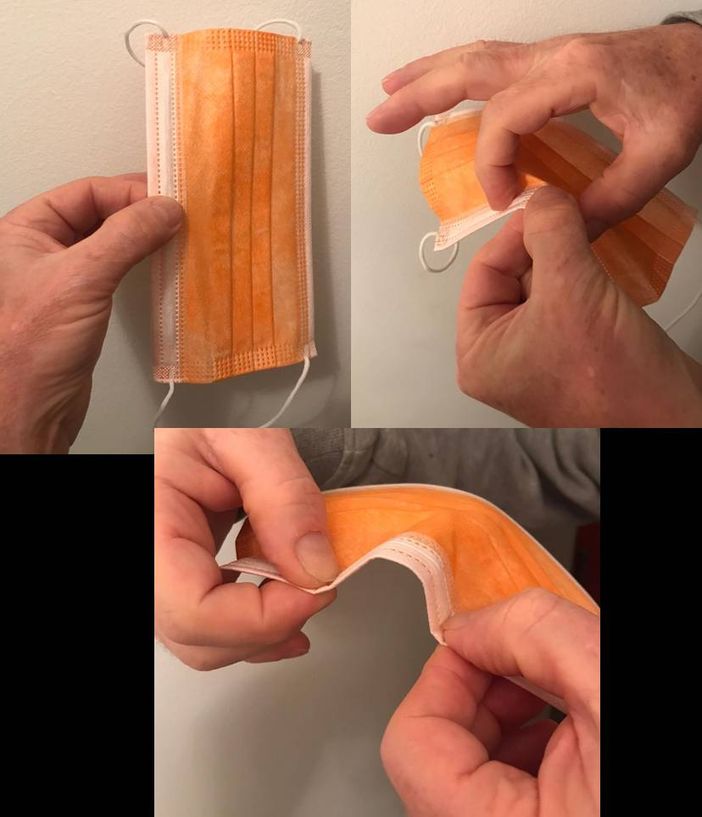 Coronavirus e verso la Fase 2: come indossare correttamente la mascherina (attenti al ferretto!) Coronavirus e verso la Fase 2: come indossare correttamente la mascherina (attenti al ferretto!)