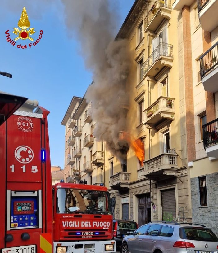 intervento dei vigili del fuoco