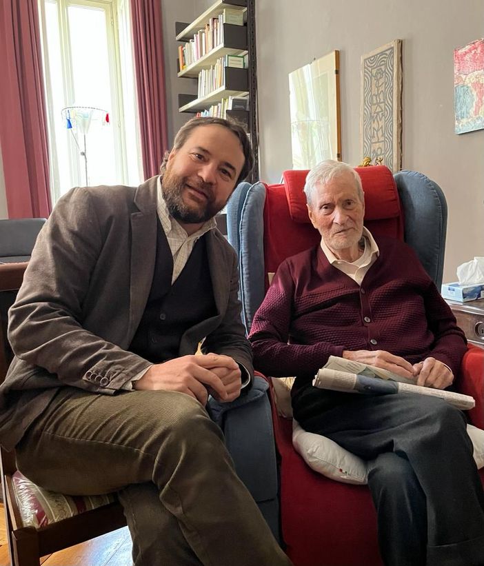 Per Roberto Rampi una visita 'famigliare' al grande filosofo Gianni Vattimo