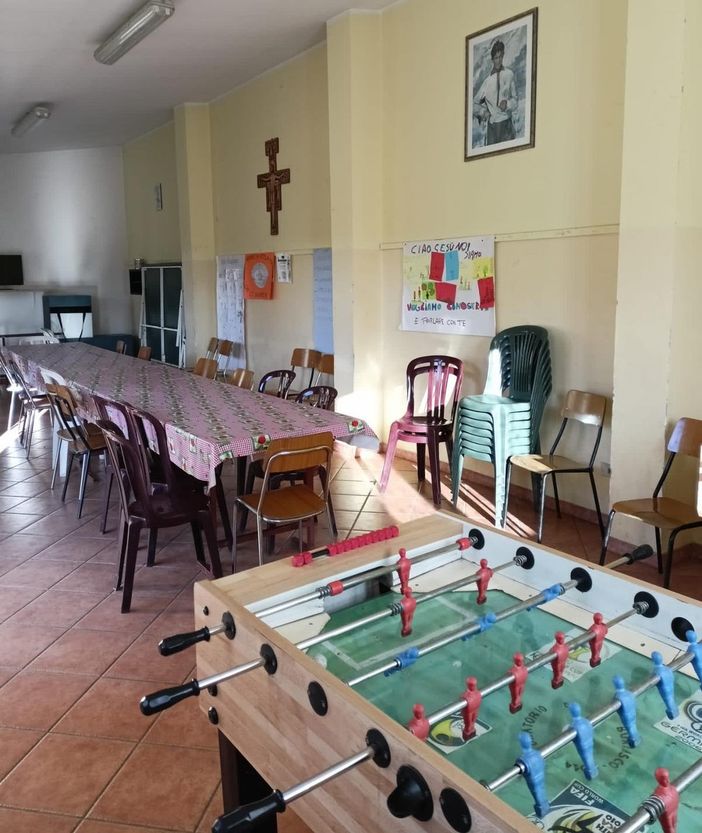 I locali dell’oratorio di Buriasco