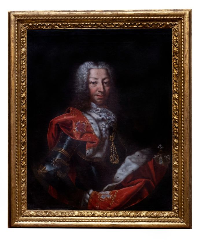Carlo Emanuele III, ritratto dalla pittrice Maria Giovanna Clementi detta "La Clementina"