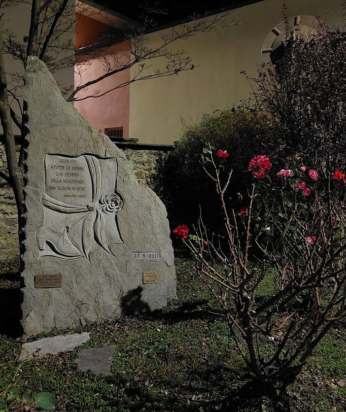 Il monumento per le donne della Resistenza