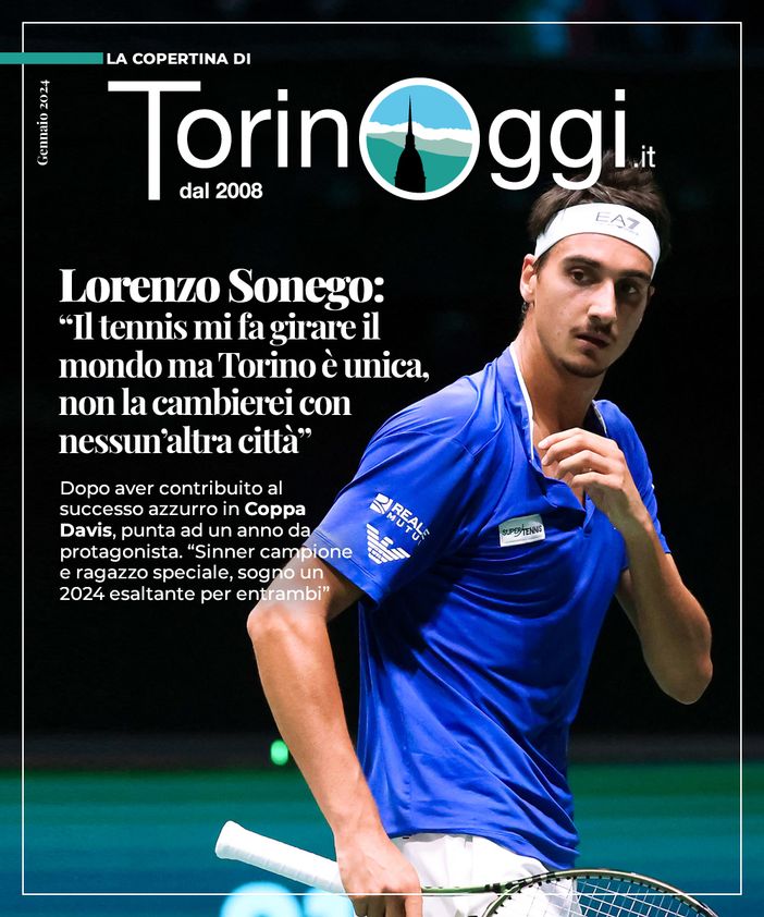 Lorenzo Sonego: "Il tennis mi fa girare il mondo ma Torino è unica, non la cambierei con nessun'altra città"