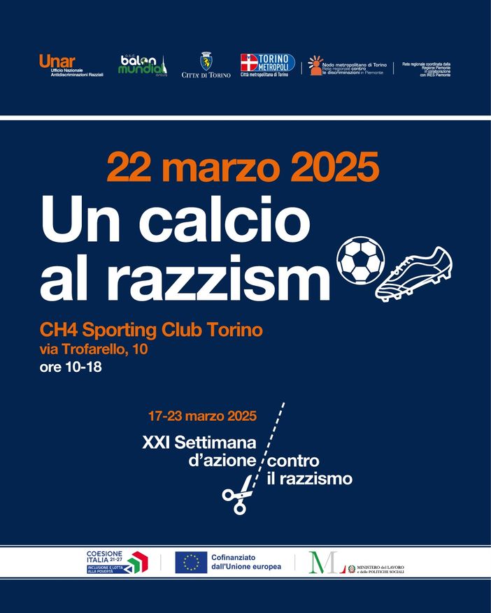 Torna l'appuntamento con Un Calcio al razzismo Torna l'appuntamento con Un Calcio al razzismo