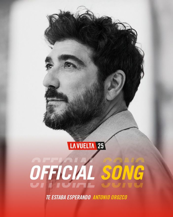 Antonio Orozco firma la colonna sonora ufficiale de La Vuelta 25 con il brano "Te Estaba Esperando" Antonio Orozco firma la colonna sonora ufficiale de La Vuelta 25 con il brano "Te Estaba Esperando"