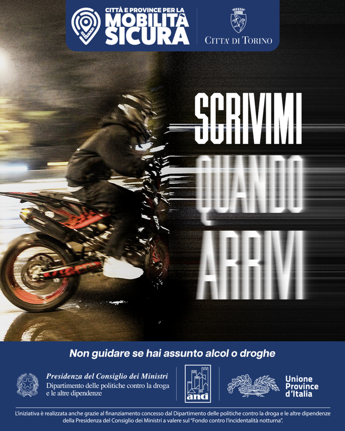 Nuova campagna di comunicazione per la sicurezza stradale Nuova campagna di comunicazione per la sicurezza stradale