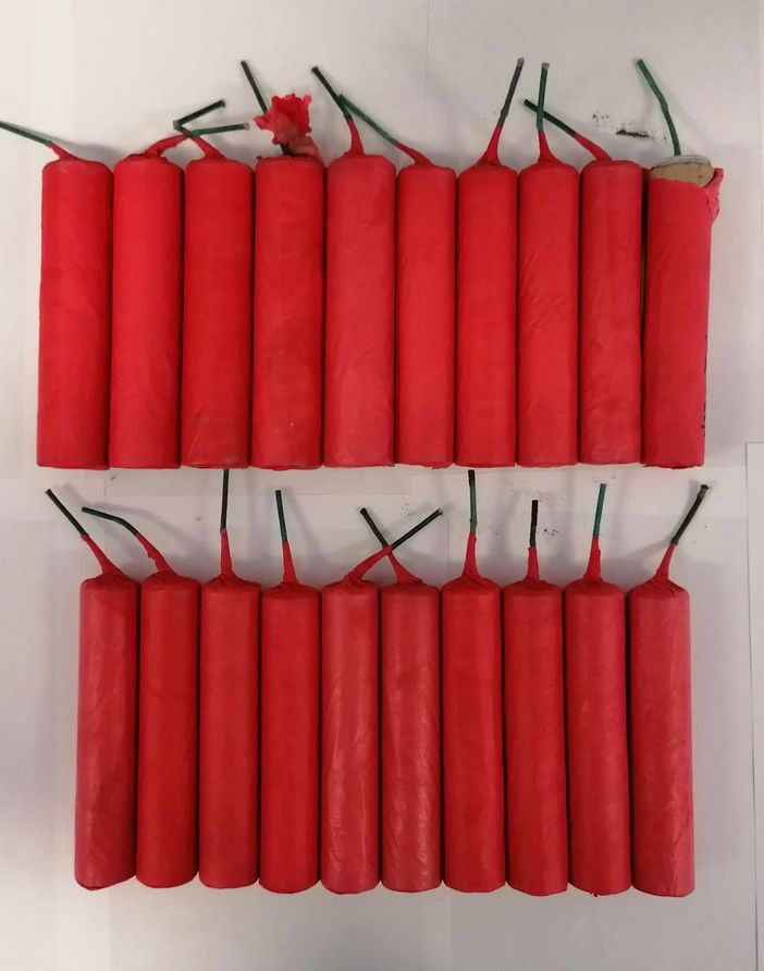 candelotti di esplosivo