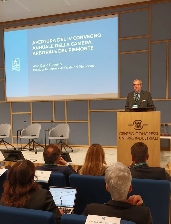 Il Convegno dedicato all'arbitrato in Piemonte Il Convegno dedicato all'arbitrato in Piemonte