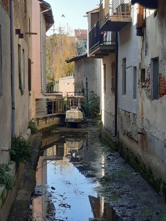 La roggia San Marco a Chivasso La roggia San Marco a Chivasso