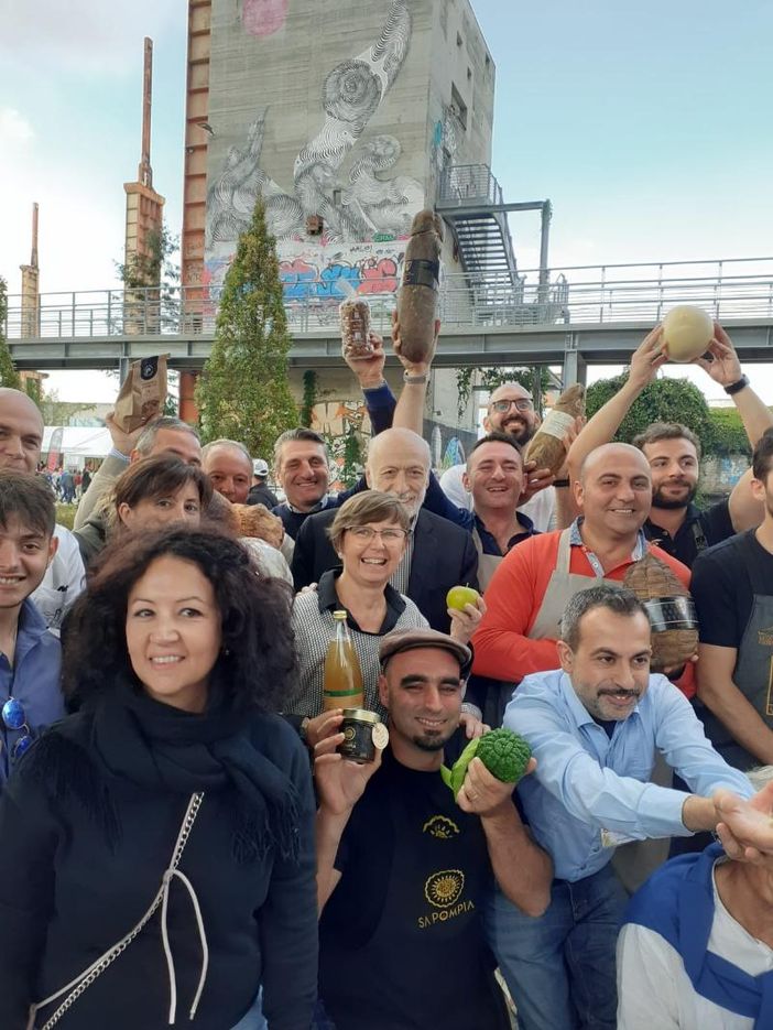 Uno scatto con Carlin Petrini