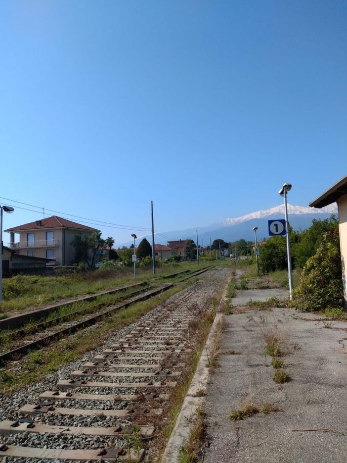 Un tratto della Pinerolo-Torre Pellice