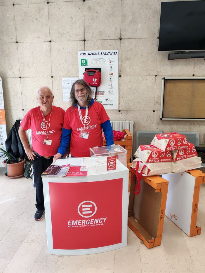 Emergency arriva a teatro per sostenere la sua campagna ‘R1pudia la guerra’ con azioni nella Striscia di Gaza