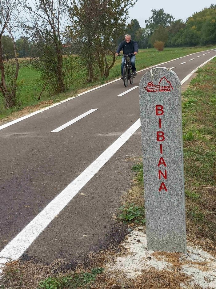 La Via della Pietra nel tratto di Bibiana