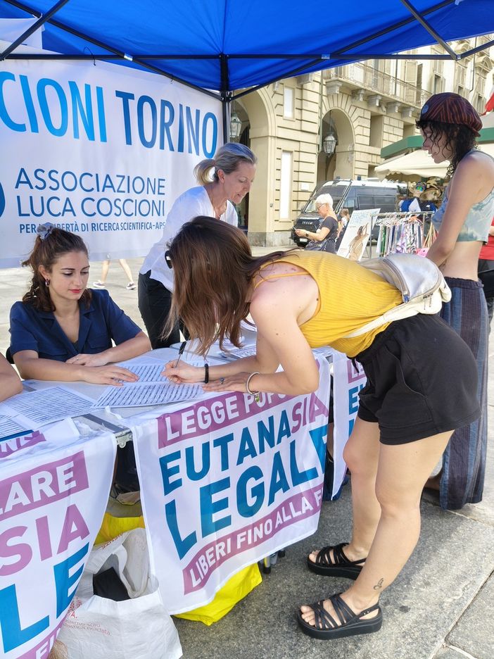 Fine vita: il Piemonte quarta regione più virtuosa nella raccolta firme per la legge di iniziativa popolare sull’eutanasia