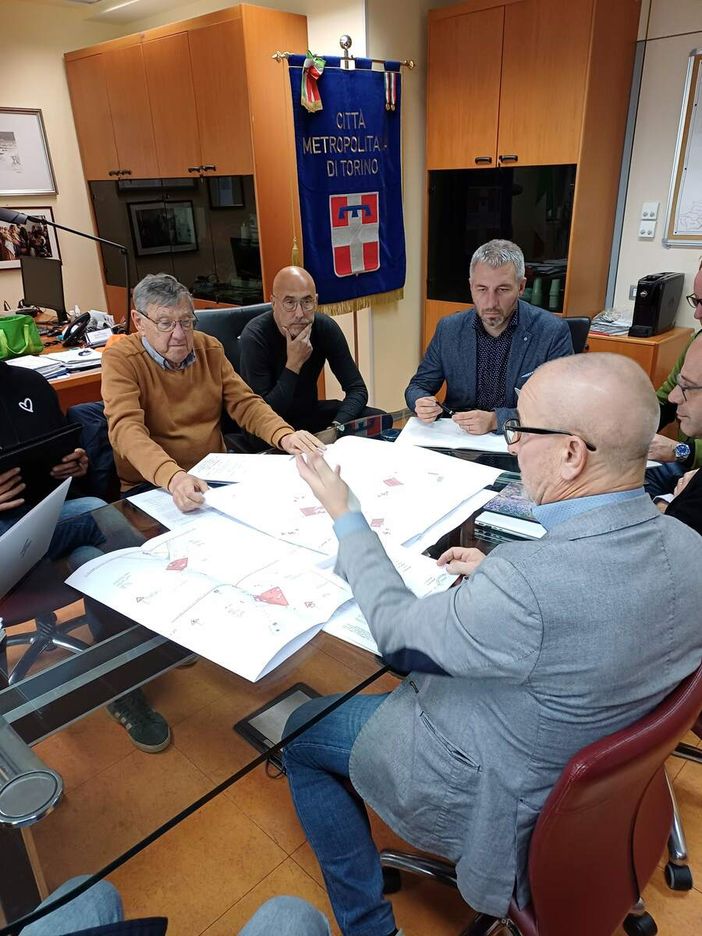 Lavori per le strade di La Cassa Lavori per le strade di La Cassa