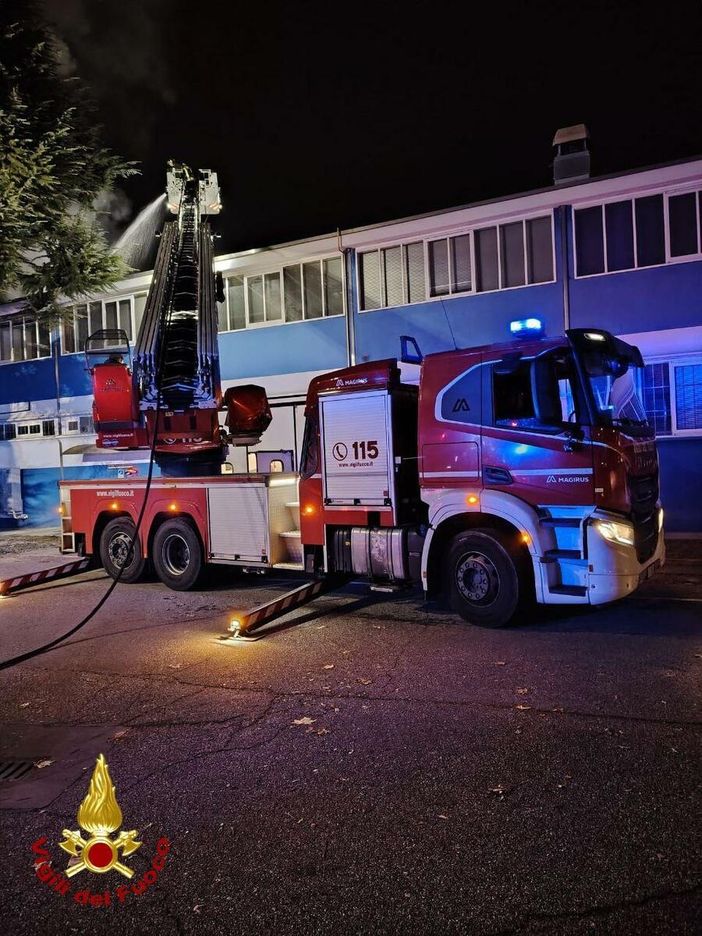 L'incendio si è sviluppato in strada del Francese