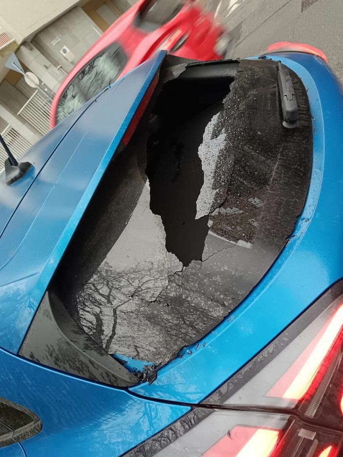 L'ultimo atto vandalico a Vanchiglietta