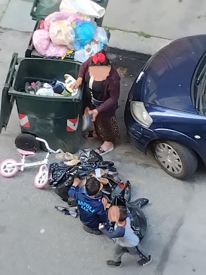 Emergenza rifiuti in zona Cenisia