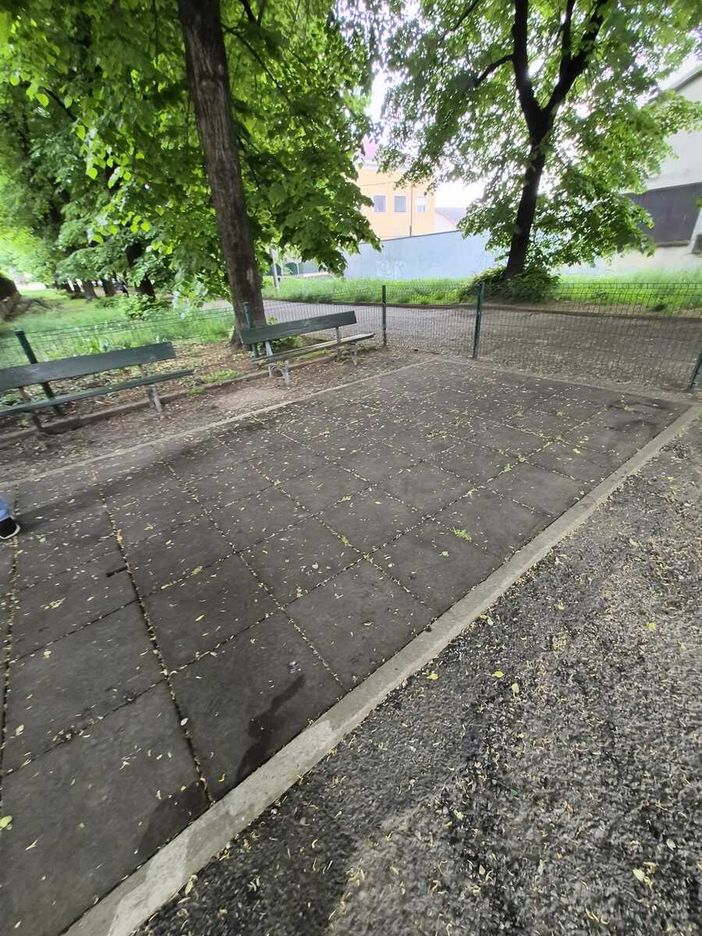 Il giardino di via Valsugana