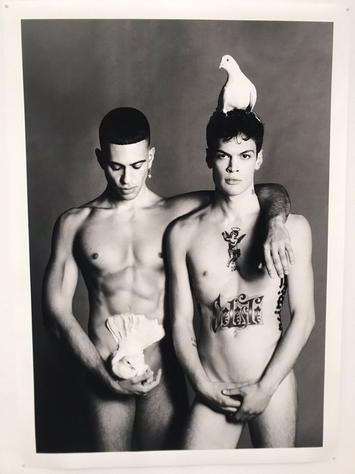 Mahmood &amp; Blanco “senza veli” in mostra alla Sandretto [FOTO e VIDEO]