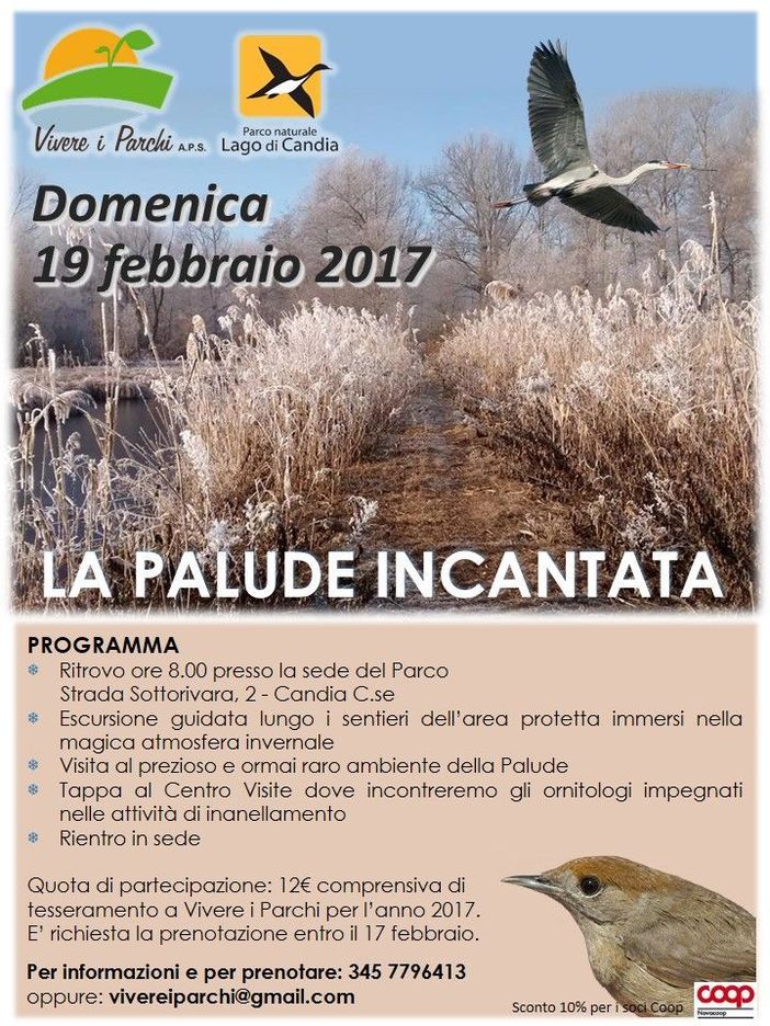 Passeggiare in riva al lago di Candia