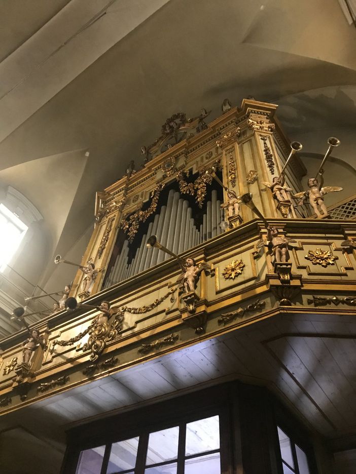 I putti sonanti dell'organo al concerto del 26 dicembre a Montanaro I putti sonanti dell'organo al concerto del 26 dicembre a Montanaro