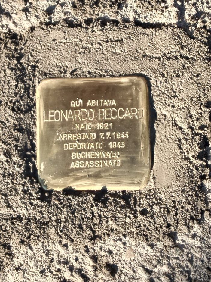 pietre d'inciampo venaria pietre d'inciampo venaria