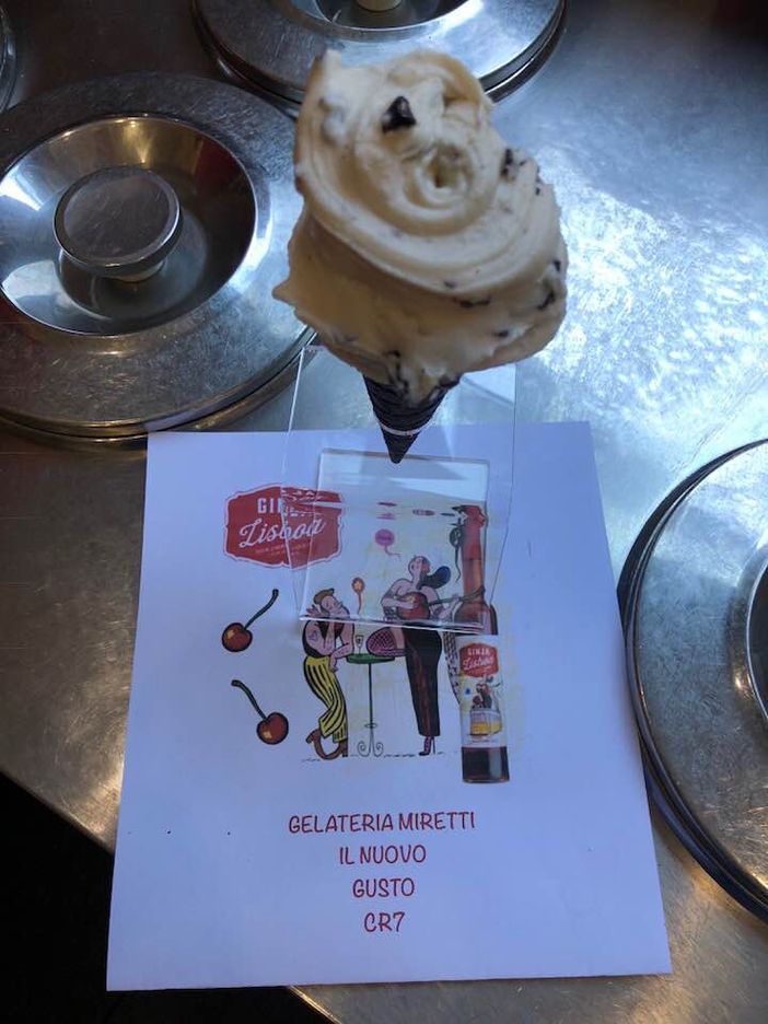 Ronaldo alla Juve, lo accoglie un gelato Ronaldo alla Juve, lo accoglie un gelato