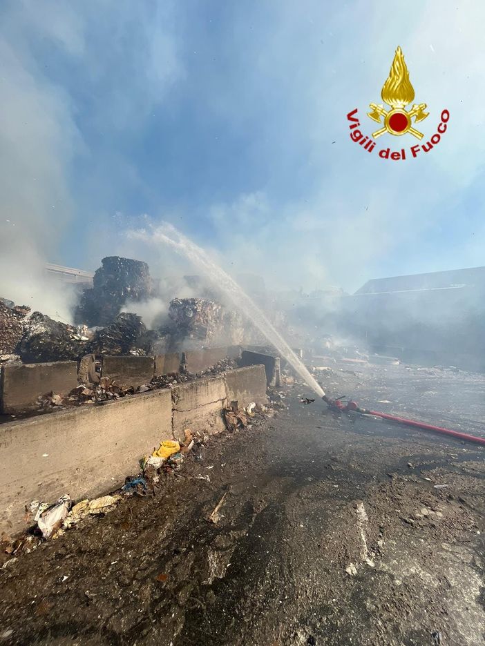 incendio cartiera ciriè