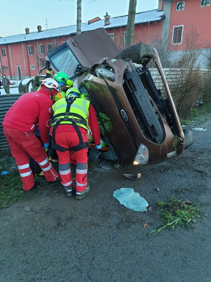 Scaleghe, brutto incidente sulla statale. Una persona coinvolta