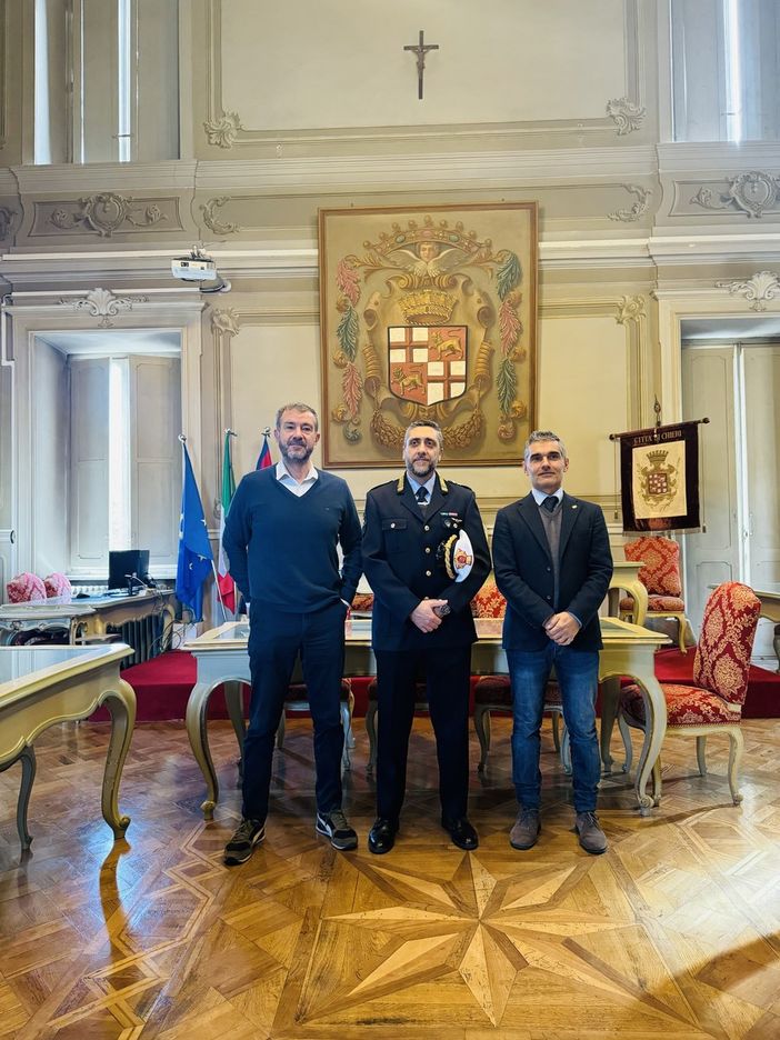 Chieri: Marcello Portogallo è nuovo Comandante della Polizia Locale Chieri: Marcello Portogallo è nuovo Comandante della Polizia Locale