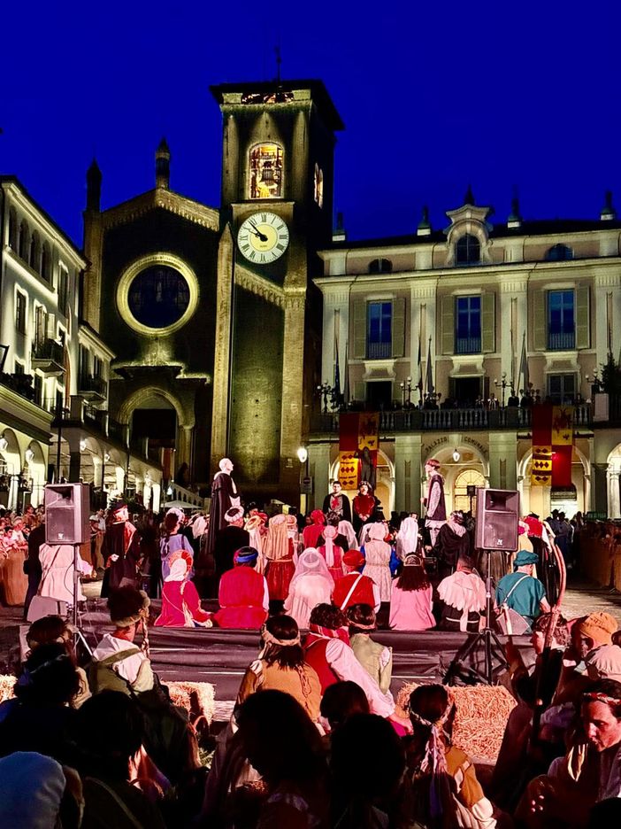 Un momento dell'ultima rievocazione storica a Moncalieri