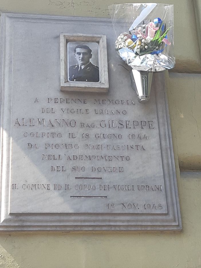 Ricordata a Torino la figura del vigile urbano Giuseppe Alemanno Ricordata a Torino la figura del vigile urbano Giuseppe Alemanno