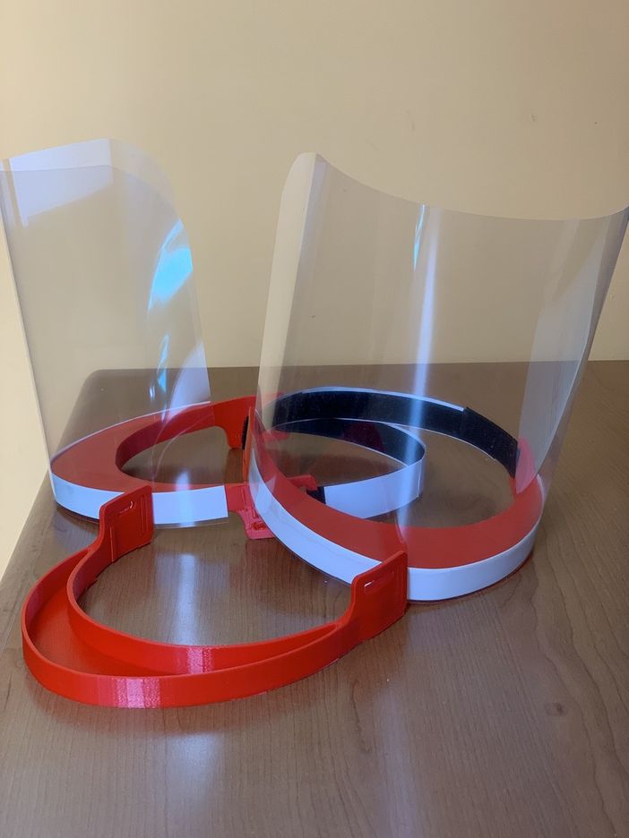 L'ospedale Molinette si stampa visiere protettive 3D per combattere il coronavirus L'ospedale Molinette si stampa visiere protettive 3D per combattere il coronavirus