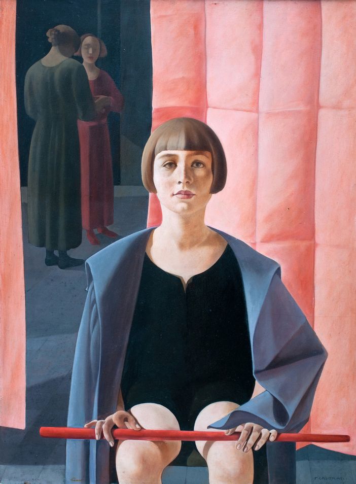 Felice Casorati, Ritratto di Renato Gualino (1923-1924). Istituto Matteucci, Viareggio